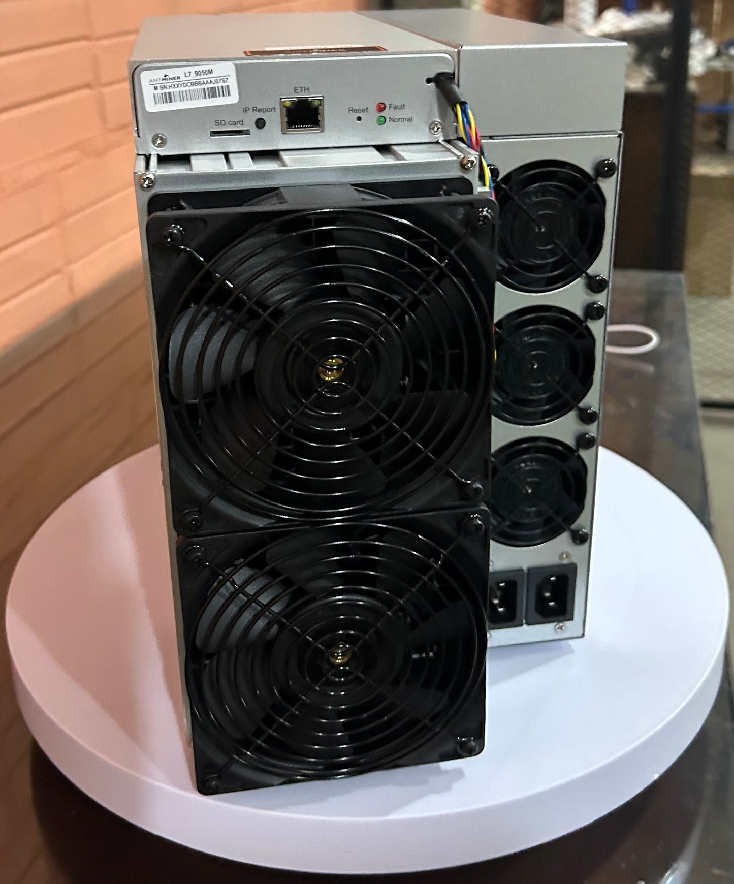 Bitmain Antminer L7 9050M Litecoin + Doge Coin Crypto Miner